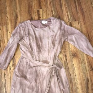 Everly Dusty Pink Wrap Dress